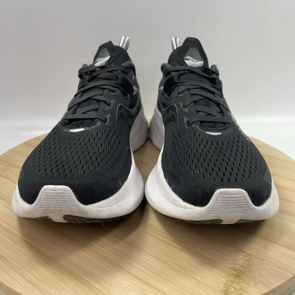 Saucony Ride 15 Women's Size 8.5 Running Shoes Comfort Black White S10729-05 - Picture 4 of 16